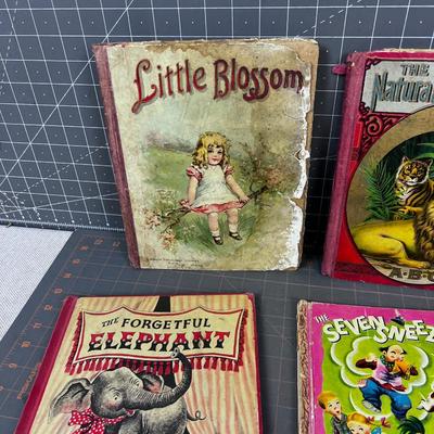 Great! Large Lot of Antique and Vintage Children's Books