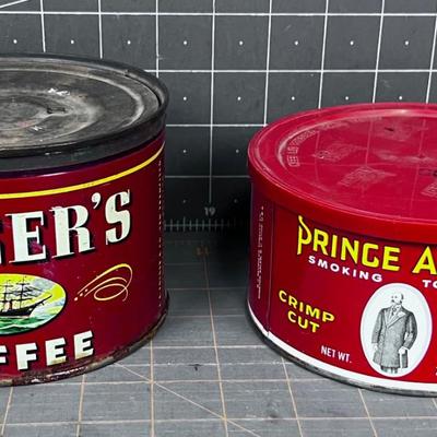 Tabaco and Coffee Tins - Sin Tins 