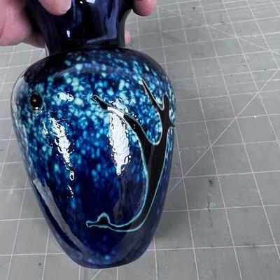 Hand Blown Glass Vase 