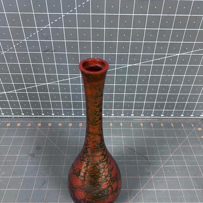 Mid Century Japanese Cast Vase 
