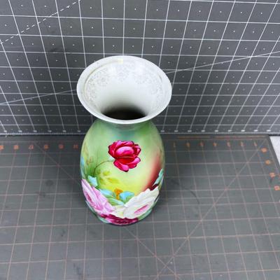 Royal Vienna Rose Vase