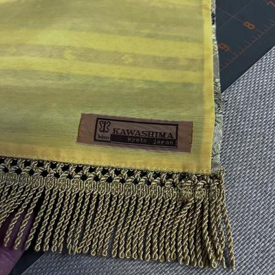 Japanese Runner for Tea Ceremony 100% Silk PRETTY! 