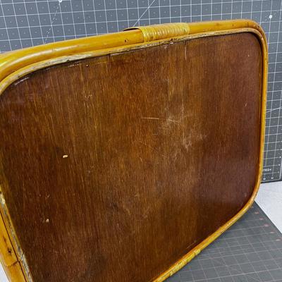 Large Rattan Serving Tray 