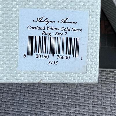 Ashlyn Avenue 24 Brand New in the Box Gold Tone Ring Sets 