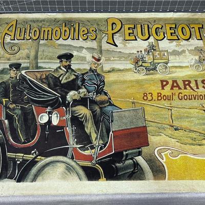 Peugeot Reproduction Poster