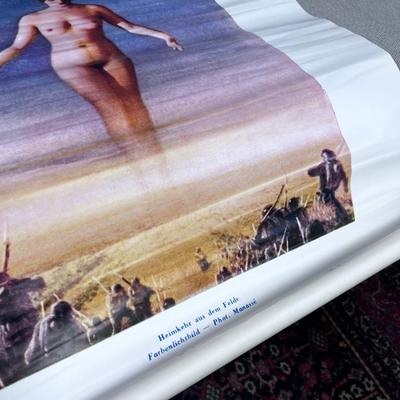 Contact Paper of a Nude Print from Germany