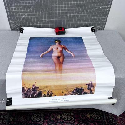 Contact Paper of a Nude Print from Germany