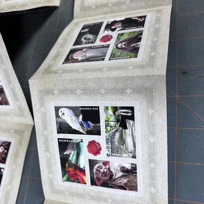3 Booklets of Harry Potter Stamps (20 in each Booklet) Forever Stamps 