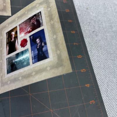 3 Booklets of Harry Potter Stamps (20 in each Booklet) Forever Stamps 