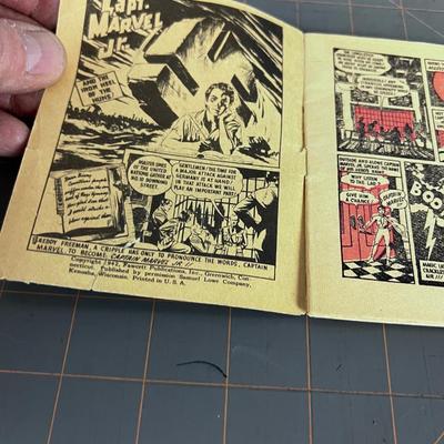  1942 ANTIQUE Captain Marvel Comic Jr. 