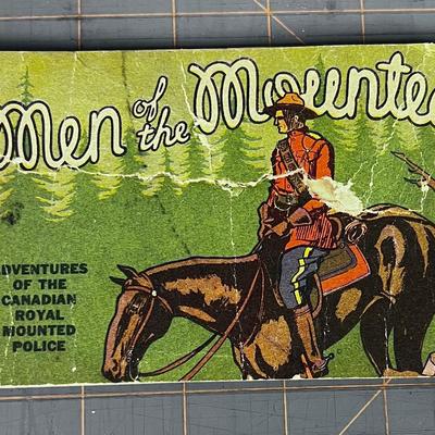 Young Adult book of Men of the Mounted 1934 Publishing Date 