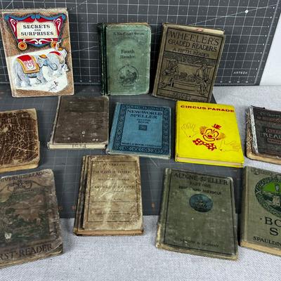 Antique Books - 1 Dozen hand selected