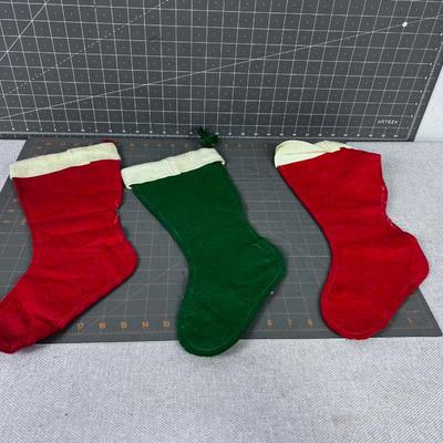 Vintage Felt Christmas Stocking - WOW!!! 