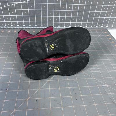 Child Size Red Rubber Muck Boats 