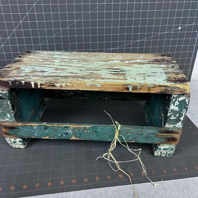 Rustic Step Stool 