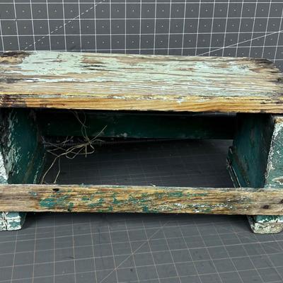 Rustic Step Stool 