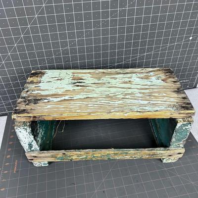 Rustic Step Stool 