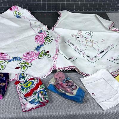 Embroidered Linens