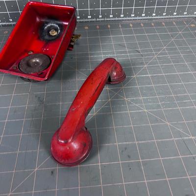 Tin Litho Toy Phone 