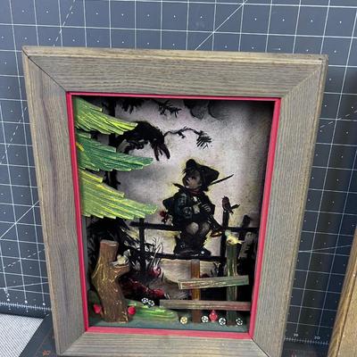 Shadow Box HUMMEL (2) ANRI Carved