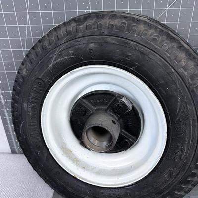 Trailer Tires with Rims 