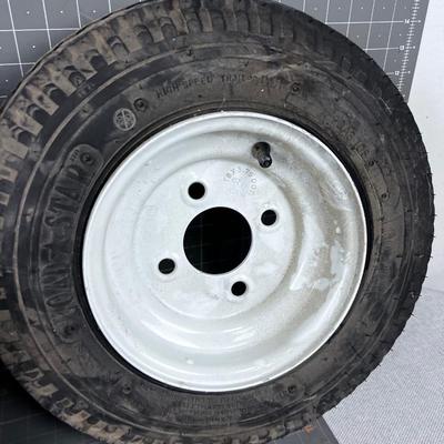 Trailer Tires with Rims 