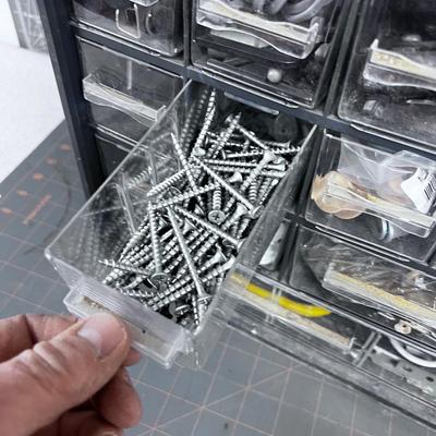 Parts Bin full of Screws and other Hardware