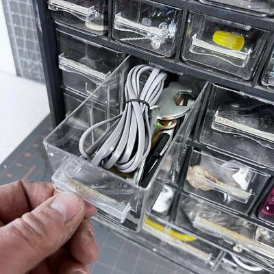 Parts Bin full of Screws and other Hardware