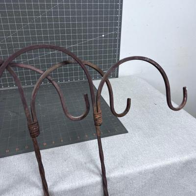 48" Double Shepard's Hooks