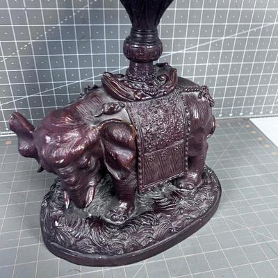 Maitland & Smith Bronze Elephant Platter 