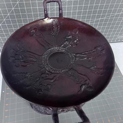 Maitland & Smith Bronze Elephant Platter 