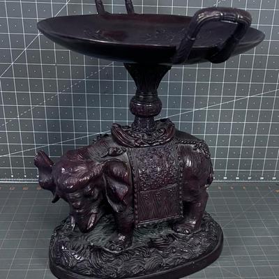 Maitland & Smith Bronze Elephant Platter 