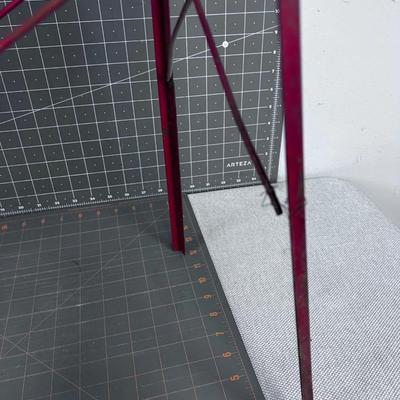 Toy Red Metal Ironing Board