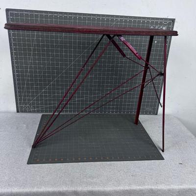 Toy Red Metal Ironing Board