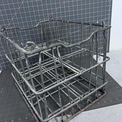 Wire Milk Crate. 