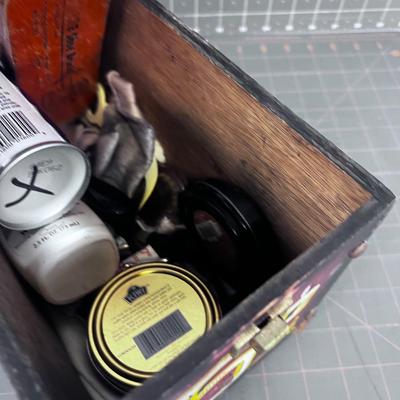 Shoe Shine Box CUTE!!! 