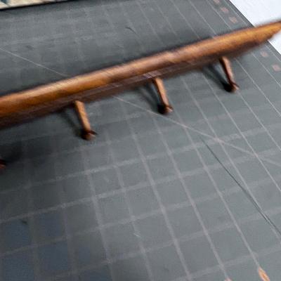 Little Peg Coat Rack and a Tole Painted Wall DÃ©cor
