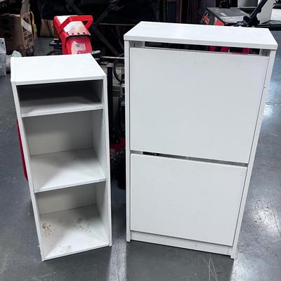 2 Pieces of White Melamine 