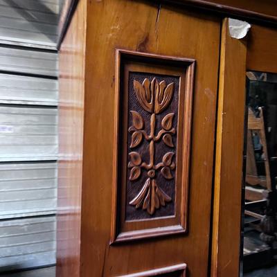 Maple or Birch Armoire Wardrobe 