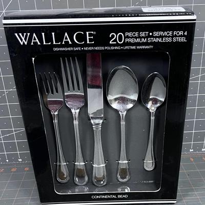 Wallace Continental Bead Silverware Set NEW 
