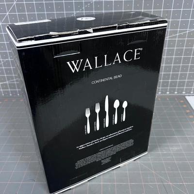Wallace Continental Bead Silverware Set NEW 