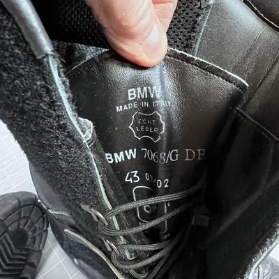 Leather Motorcycle Boots Made in Italy 