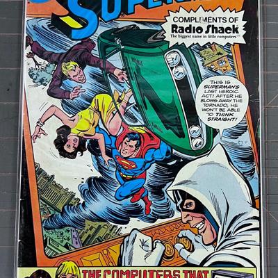 DC Superman Promo Compliments of Radio Shack 