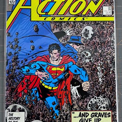 DC Superman & the Phantom Stranger ACTION. 585 Feb '87