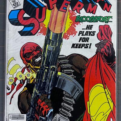 DC Superman 4 April 87 