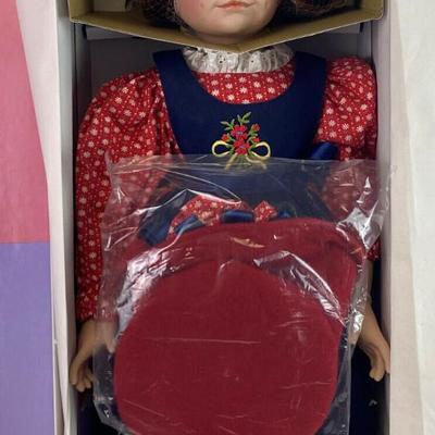  WILLIAM TUNG HANDCRAFTED PORCELAIN DOLL LIBBY LTD ED NIB 