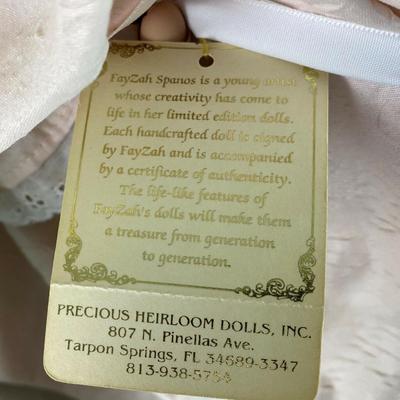  Fayzah Spanos Collection Precious Heirloom 26" Doll Pretty in Pink (#45)
