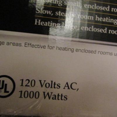 Presto Heat Dish Parabolic Electric Heater- 1000 Watts | EstateSales.org
