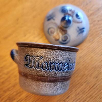 Stoneware Marmelade Jar with Lid