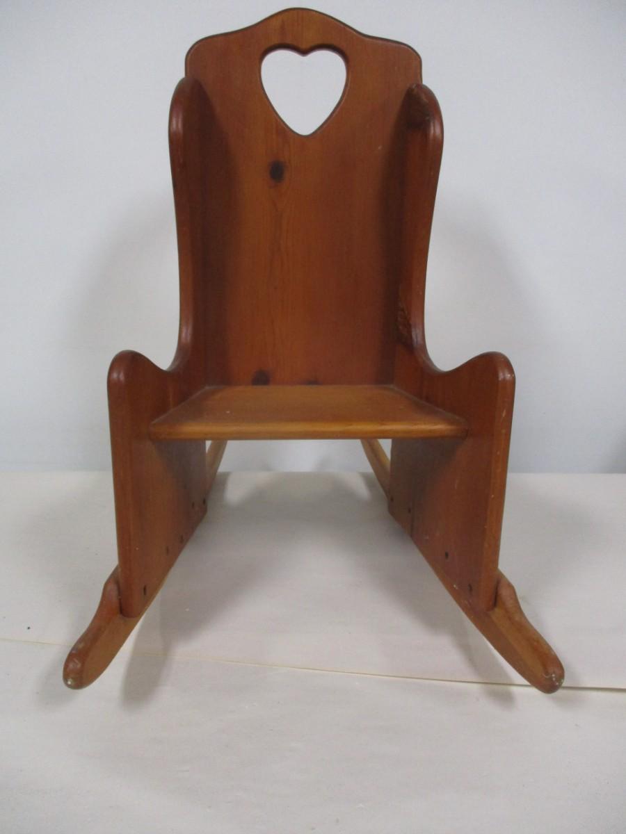 Wooden Child S Rocking Chair EstateSales Org   A 96607049 Fo543i5giprrxebf 